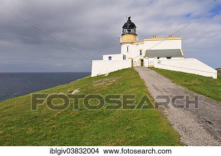 "The lighthouse at Stoer Head, Sutherland, Highlands, Scotland, United Kingdom, Europe" View Large Photo Image Picture - "The lighthouse at Stoer Head, Sutherland, Highlands, Scotland, United Kingdom, Europe". Fotosearch