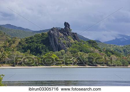 "The Linderalique rocks on the east coast of Grande Terre, Hienghene, North Province, Grande Terre, New Caledonia, France, Oceania" View Large Photo Image Stock Photograph - "The Linderalique rocks on the east coast of Grande Terre, Hienghene, North Province, Grande Terre, New Caledonia, France, Oceania". Fotosearch
