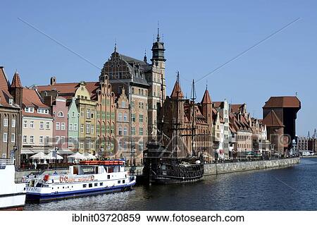 "The Long Bridge on the Motlawa, Gdansk, Pomeranian Voivodeship, Poland, Europe" View Large Photo Image Stock Photo - "The Long Bridge on the Motlawa, Gdansk, Pomeranian Voivodeship, Poland, Europe". Fotosearch