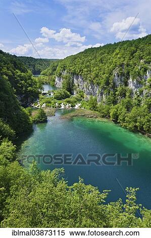 "The lower lakes, Gavanovac Lake and Milanovac Lake, Plitvice Lakes National Park, UNESCO World Heritage Site, Croatia, Europe" View Large Photo Image Stock Photography - "The lower lakes, Gavanovac Lake and Milanovac Lake, Plitvice Lakes National Park, UNESCO World Heritage Site, Croatia, Europe". Fotosearch