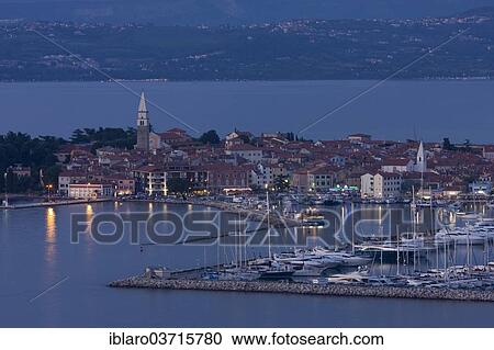 "The marina in the evening, Izola, Coastal–Karst Statistical Region, Slovenia, Europe" View Large Photo Image Stock Image - "The marina in the evening, Izola, Coastal–Karst Statistical Region, Slovenia, Europe". Fotosearch