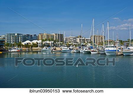 Stock Image - "The Marina of Darwin, Northern Territory, Australia, Oceania". Fotosearch