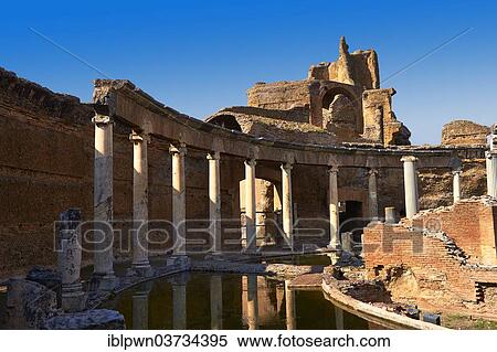 "The Maritime Theatre, Teatro Marittimo, Hadrian's Villa, Villa Adriana, UNESCO World Heritage Site, Tivoli, Lazio, Italy, Europe" View Large Photo Image Stock Photography - "The Maritime Theatre, Teatro Marittimo, Hadrian's Villa, Villa Adriana, UNESCO World Heritage Site, Tivoli, Lazio, Italy, Europe". Fotosearch