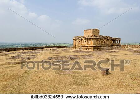 "The Meguti Temple, a Hindu temple, Aihole, Karnataka, India, Asia" View Large Photo Image Stock Image - "The Meguti Temple, a Hindu temple, Aihole, Karnataka, India, Asia". Fotosearch