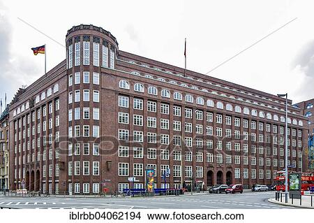 "The Ministry of Finance building of the Free and Hanseatic City of Hamburg, a former financial deputation, by architect Fritz Schumacher, Gansemarkt square, Hamburg, Germany, Europe" View Large Photo Image Picture - "The Ministry of Finance building of the Free and Hanseatic City of Hamburg, a former financial deputation, by architect Fritz Schumacher, Gansemarkt square, Hamburg, Germany, Europe". Fotosearch