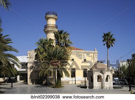 "The mosque and a well house, Ierapetra, Crete, Greece, Europe" View Large Photo Image Stock Photo - "The mosque and a well house, Ierapetra, Crete, Greece, Europe". Fotosearch