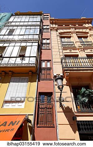 "The """"narrowest house in Europe"""", Valencia, Spain, Europe" View Large Photo Image Stock Photo - "The """"narrowest house in Europe"""", Valencia, Spain, Europe". Fotosearch