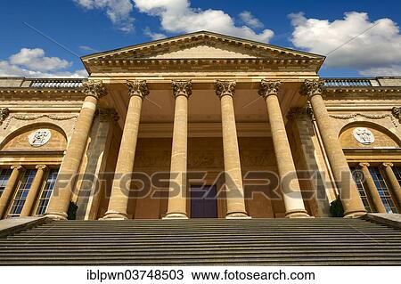 "The neo-classical south front of Stowe House with Corinthian columns, Stowe, Buckinghamshire, England, United Kingdom, Europe" View Large Photo Image Stock Image - "The neo-classical south front of Stowe House with Corinthian columns, Stowe, Buckinghamshire, England, United Kingdom, Europe". Fotosearch