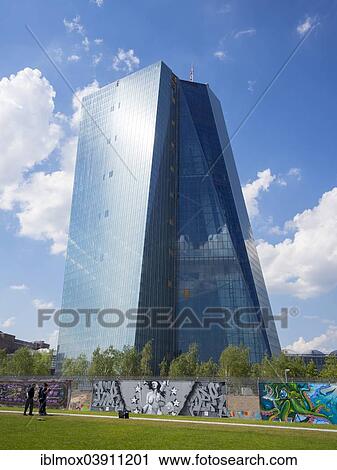 "The new building of the European Central Bank, ECB, Ostend, Frankfurt am Main, Hesse, Germany, Europe" View Large Photo Image Stock Image - "The new building of the European Central Bank, ECB, Ostend, Frankfurt am Main, Hesse, Germany, Europe". Fotosearch