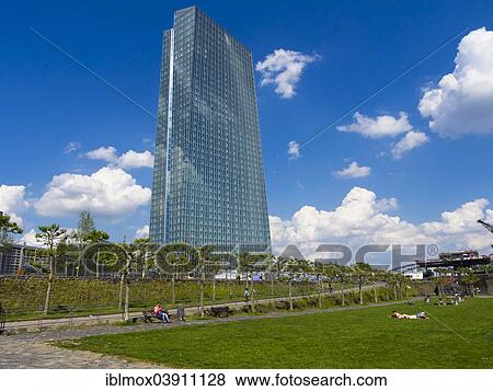 "The new building of the European Central Bank, ECB, Ostend, Frankfurt am Main, Hesse, Germany, Europe" View Large Photo Image Stock Photo - "The new building of the European Central Bank, ECB, Ostend, Frankfurt am Main, Hesse, Germany, Europe". Fotosearch