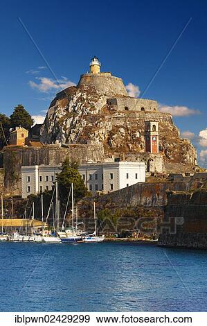"The old citadel, Corfu City, Corfu Island, Greece, Europe" View Large Photo Image Stock Photo - "The old citadel, Corfu City, Corfu Island, Greece, Europe". Fotosearch
