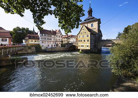 "The old town hall on the Regnitz river, Bamberg, Franconia, Bavaria, Germany, Europe" View Large Photo Image Stock Photo - "The old town hall on the Regnitz river, Bamberg, Franconia, Bavaria, Germany, Europe". Fotosearch