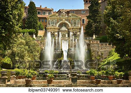 "The Organ Fountain, 1566, Villa d'Este, UNESCO World Heritage Site, Tivoli, Lazio, Italy, Europe" View Large Photo Image Stock Image - "The Organ Fountain, 1566, Villa d'Este, UNESCO World Heritage Site, Tivoli, Lazio, Italy, Europe". Fotosearch