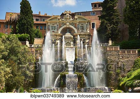 "The Organ Fountain, 1566, Villa d'Este, UNESCO World Heritage Site, Tivoli, Lazio, Italy, Europe" View Large Photo Image Stock Photo - "The Organ Fountain, 1566, Villa d'Este, UNESCO World Heritage Site, Tivoli, Lazio, Italy, Europe". Fotosearch