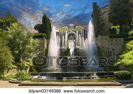 "The Organ Fountain, 1566, Villa d'Este, UNESCO World Heritage Site, Tivoli, Lazio, Italy, Europe" View Large Photo Image Stock Photograph - "The Organ Fountain, 1566, Villa d'Este, UNESCO World Heritage Site, Tivoli, Lazio, Italy, Europe". Fotosearch