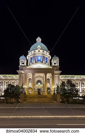 "The Parliament Building of Serbia, Savski Venac, Novi Beograd, Belgrade, Serbia, Europe" View Large Photo Image Picture - "The Parliament Building of Serbia, Savski Venac, Novi Beograd, Belgrade, Serbia, Europe". Fotosearch