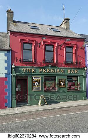 Picture - "The Persian Pub, Carndonagh, County Donegal, Republic of Ireland, Europe". Fotosearch