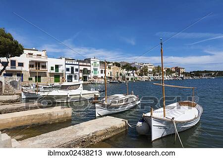 "The port of Porto Colom, Portocolom, Mallorca, Majorca, Balearic Islands, Spain, Europe" View Large Photo Image Stock Image - "The port of Porto Colom, Portocolom, Mallorca, Majorca, Balearic Islands, Spain, Europe". Fotosearch