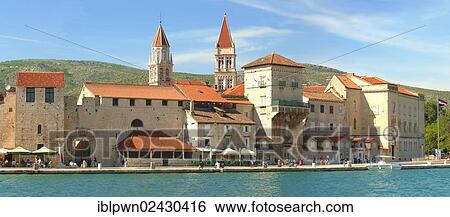"The port of Trogir with medieval buildings, Croatia, Europe" View Large Photo Image Stock Photograph - "The port of Trogir with medieval buildings, Croatia, Europe". Fotosearch