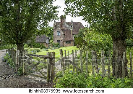 Stock Photography - "The Priest's House, Sissinghurst Castle, Kent, England, United Kingdom, Europe". Fotosearch