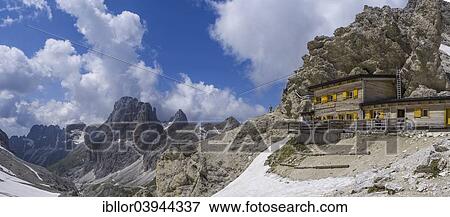 "The Prince Pass Hut and the mountains of the Rosengarten, Catinaccio, Dolomites, Trentino, Italy, Europe" View Large Photo Image Stock Photo - "The Prince Pass Hut and the mountains of the Rosengarten, Catinaccio, Dolomites, Trentino, Italy, Europe". Fotosearch