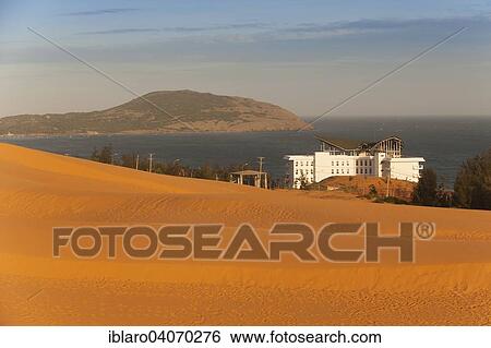 Stock Photograph - "The red sand dunes of MÅ©i Ne, Vietnam, Asia". Fotosearch