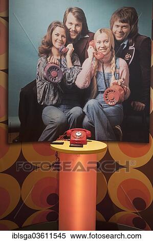 "The Red Telephone, ABBA The Museum, Stockholm, Stockholm County, Sweden, Europe" View Large Photo Image Stock Photography - "The Red Telephone, ABBA The Museum, Stockholm, Stockholm County, Sweden, Europe". Fotosearch