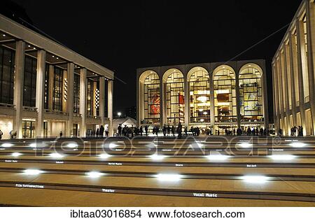 "The renovated Lincoln Center for the Performing Arts, Broadway, Manhattan, New York City, New York, United States, North America" View Large Photo Image Picture - "The renovated Lincoln Center for the Performing Arts, Broadway, Manhattan, New York City, New York, United States, North America". Fotosearch
