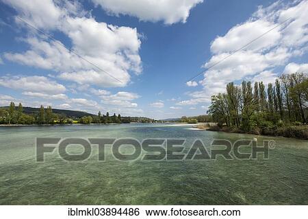 "The Rhine near Eschenz, Canton of Thurgau, Switzerland, Europe" View Large Photo Image Stock Photograph - "The Rhine near Eschenz, Canton of Thurgau, Switzerland, Europe". Fotosearch
