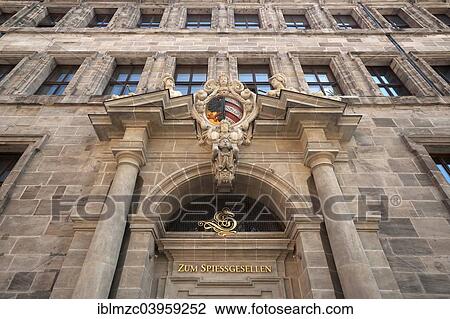 "The right-hand portal of the west facade of the Renaissance-style Town Hall, 16th century, Nuremberg, Middle Franconia, Bavaria, Germany, Europe" View Large Photo Image Stock Image - "The right-hand portal of the west facade of the Renaissance-style Town Hall, 16th century, Nuremberg, Middle Franconia, Bavaria, Germany, Europe". Fotosearch