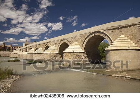 "The Roman bridge Ponte Romano across the Guadalquivir river, Cordoba, Andalusia, Spain, Europe, PublicGround, Europe" View Large Photo Image Stock Photograph - "The Roman bridge Ponte Romano across the Guadalquivir river, Cordoba, Andalusia, Spain, Europe, PublicGround, Europe". Fotosearch