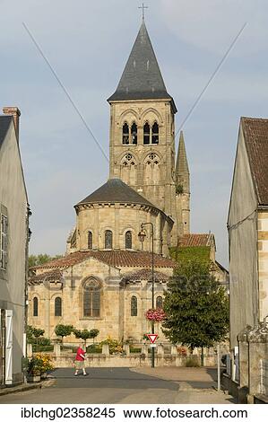 "The Romanesque church of Saint-Menoux, Bourbonnais, Allier, Auvergne, France, Europe" View Large Photo Image Stock Photography - "The Romanesque church of Saint-Menoux, Bourbonnais, Allier, Auvergne, France, Europe". Fotosearch