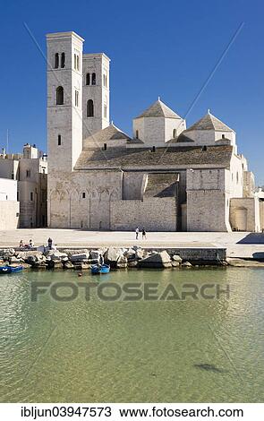 "The Romanesque Duomo Vecchio, old cathedral, San Corrado, Molfetta, Bari Province, Apulia, Italy, Europe" View Large Photo Image Stock Image - "The Romanesque Duomo Vecchio, old cathedral, San Corrado, Molfetta, Bari Province, Apulia, Italy, Europe". Fotosearch