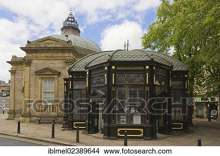 Picture - "The Royal Pump Room, Royal Parade, Harrogate, North Yorkshire, England, United Kingdom, Europe". Fotosearch