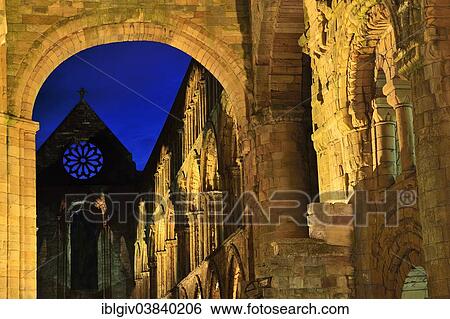 Stock Photograph - "The ruins of Jedburgh Abbey, Augustinian monastery, 12th century, Jedburgh, Scottish Borders, Scotland, United Kingdom, Europe". Fotosearch