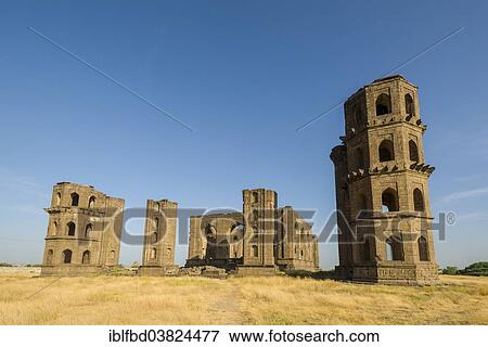 "The ruins of Mahal Jahan Begam Top, Bijapur, Karnataka, India, Asia" View Large Photo Image Stock Photo - "The ruins of Mahal Jahan Begam Top, Bijapur, Karnataka, India, Asia". Fotosearch