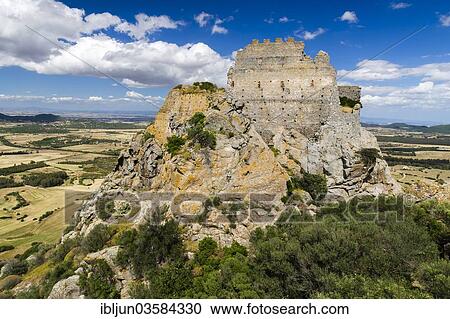 "The ruins of the fortress Castello di Acquafredda, from ​​1275, Siliqua, Sardinia, Italy, Europe" View Large Photo Image Stock Image - "The ruins of the fortress Castello di Acquafredda, from ​​1275, Siliqua, Sardinia, Italy, Europe". Fotosearch