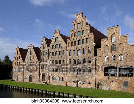 "The salt warehouses, Lubeck, Schleswig-Holstein, Germany, Europe" View Large Photo Image Stock Photo - "The salt warehouses, Lubeck, Schleswig-Holstein, Germany, Europe". Fotosearch