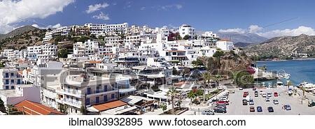 "The seaside village of Agia Galini, Crete, Greece, Europe" View Large Photo Image Stock Photography - "The seaside village of Agia Galini, Crete, Greece, Europe". Fotosearch