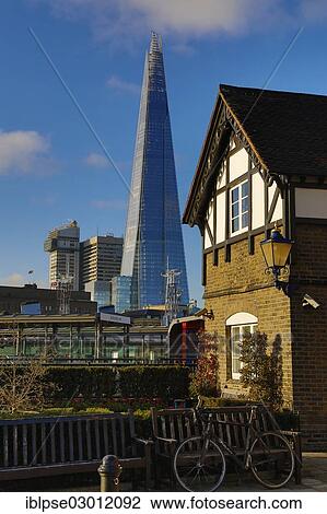 "The Shard, Europe's second-tallest building, 310 metres seen from the Tower Millennium Pier, City of London / Southwark, London, London region, England, United Kingdom, Europe" View Large Photo Image Stock Image - "The Shard, Europe's second-tallest building, 310 metres seen from the Tower Millennium Pier, City of London / Southwark, London, London region, England, United Kingdom, Europe". Fotosearch