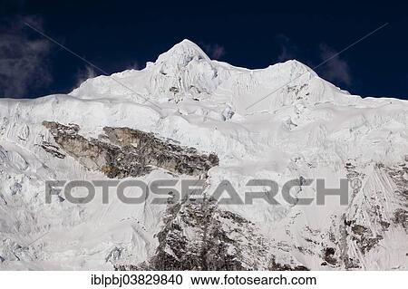 "The snow-covered mountain Nevado Chopicalqui, Cordillera Blanca, Peru, South America" View Large Photo Image Stock Image - "The snow-covered mountain Nevado Chopicalqui, Cordillera Blanca, Peru, South America". Fotosearch