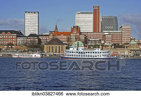 "The St. Pauli Landing Stages, Old Elbe Tunnel, Port of Hamburg, Hamburg, Germany, Europe" View Large Photo Image Stock Photograph - "The St. Pauli Landing Stages, Old Elbe Tunnel, Port of Hamburg, Hamburg, Germany, Europe". Fotosearch