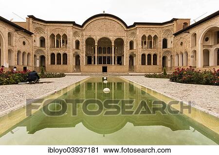 "The Tabatabaei Historic House, Khaneh-ye Tabatabaeiha, Kashan, Iran, Asia" View Large Photo Image Stock Image - "The Tabatabaei Historic House, Khaneh-ye Tabatabaeiha, Kashan, Iran, Asia". Fotosearch