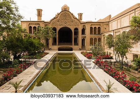 "The Tabatabaei Historic House, Khaneh-ye Tabatabaeiha, Kashan, Iran, Asia" View Large Photo Image Stock Image - "The Tabatabaei Historic House, Khaneh-ye Tabatabaeiha, Kashan, Iran, Asia". Fotosearch