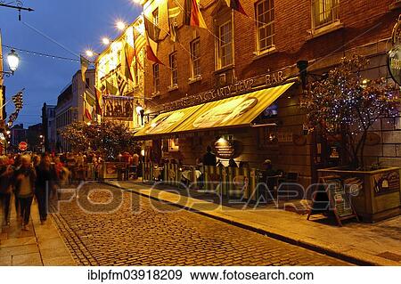 "The Temple Bar, Dublin, Ireland, Europe" View Large Photo Image Stock Photo - "The Temple Bar, Dublin, Ireland, Europe". Fotosearch