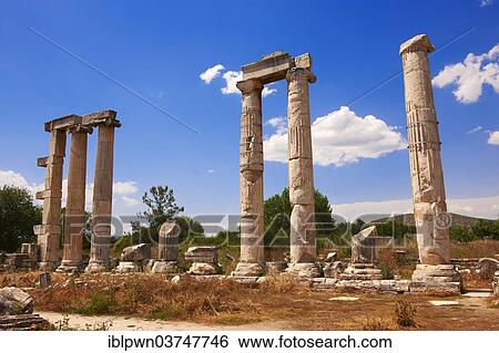 "The Temple of Aphrodite, Aphrodisias archaeological site, Aydin province, Turkey, Asia" View Large Photo Image Stock Photograph - "The Temple of Aphrodite, Aphrodisias archaeological site, Aydin province, Turkey, Asia". Fotosearch