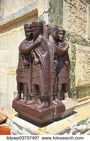 "The Tetrach Statues of the Emperor Diocletian and his co-Emperor Maximian, sculpted in Egyptian porphyry stone, Venice, Venezien, Italy, Europe" View Large Photo Image Stock Photo - "The Tetrach Statues of the Emperor Diocletian and his co-Emperor Maximian, sculpted in Egyptian porphyry stone, Venice, Venezien, Italy, Europe". Fotosearch