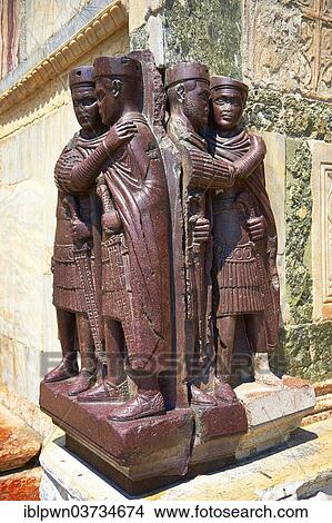 "The Tetrarch Statues showing the Emperor Diocletian and his co-Emperor Maximian embracing, St Mark's Basilica, Venice, Veneto, Italy, Europe" View Large Photo Image Picture - "The Tetrarch Statues showing the Emperor Diocletian and his co-Emperor Maximian embracing, St Mark's Basilica, Venice, Veneto, Italy, Europe". Fotosearch