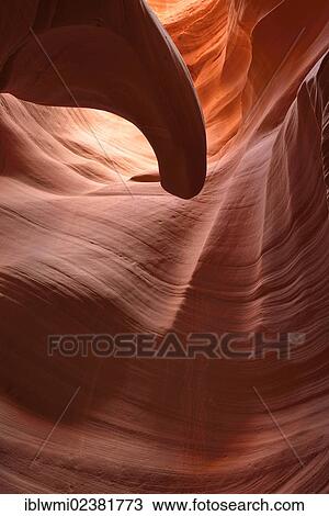 "The Tongue"""" rock formation, red sandstone of the Moenkopi Formation, colours and structures at Secret Slot Canyon, Page, Navajo Nation Reservation, Arizona, Southwestern USA, USA" View Large Photo Image Stock Image - "The Tongue"""" rock formation, red sandstone of the Moenkopi Formation, colours and structures at Secret Slot Canyon, Page, Navajo Nation Reservation, Arizona, Southwestern USA, USA". Fotosearch
