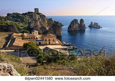 "The Tonnara di Scopello, Sicily, Italy, Europe" View Large Photo Image Stock Image - "The Tonnara di Scopello, Sicily, Italy, Europe". Fotosearch